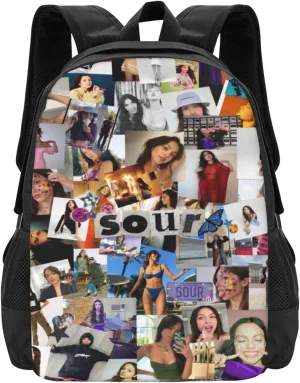 Olivia Songwriter Actress Rodrigo Unisex Fitness Bag, Backpack for Indoor Classic Business Backpack Notebook Bag for Men and Women