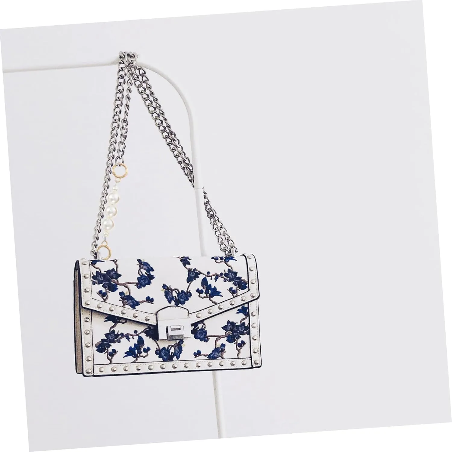 Operitacx Sets Multi-Functional Bag Extension Chain DIY Purses Purse Bag Straps Chain Link Short Pcs