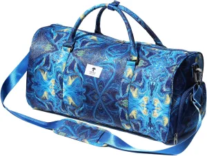 Original Floral Water Resistant Duffel Bag Gym bag Weekender Travel Bag for Gym Beach Travel Daily Bags