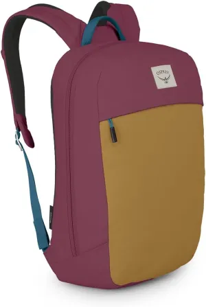 Osprey Arcane Large Day Commuter Backpack, Allium Red/Brindle Brown
