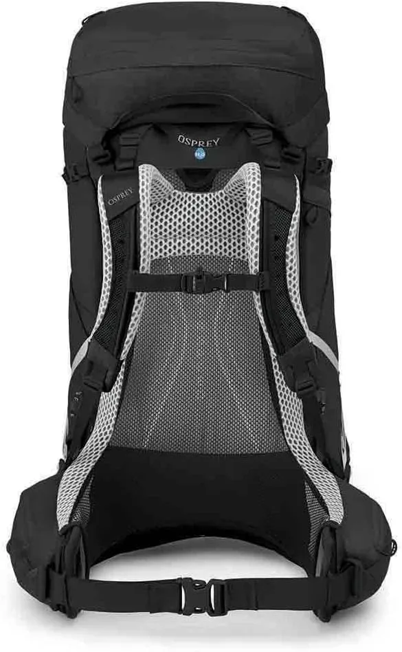 Osprey Atmos AG LT 65L Men's Backpacking Backpack, Black, L/XL