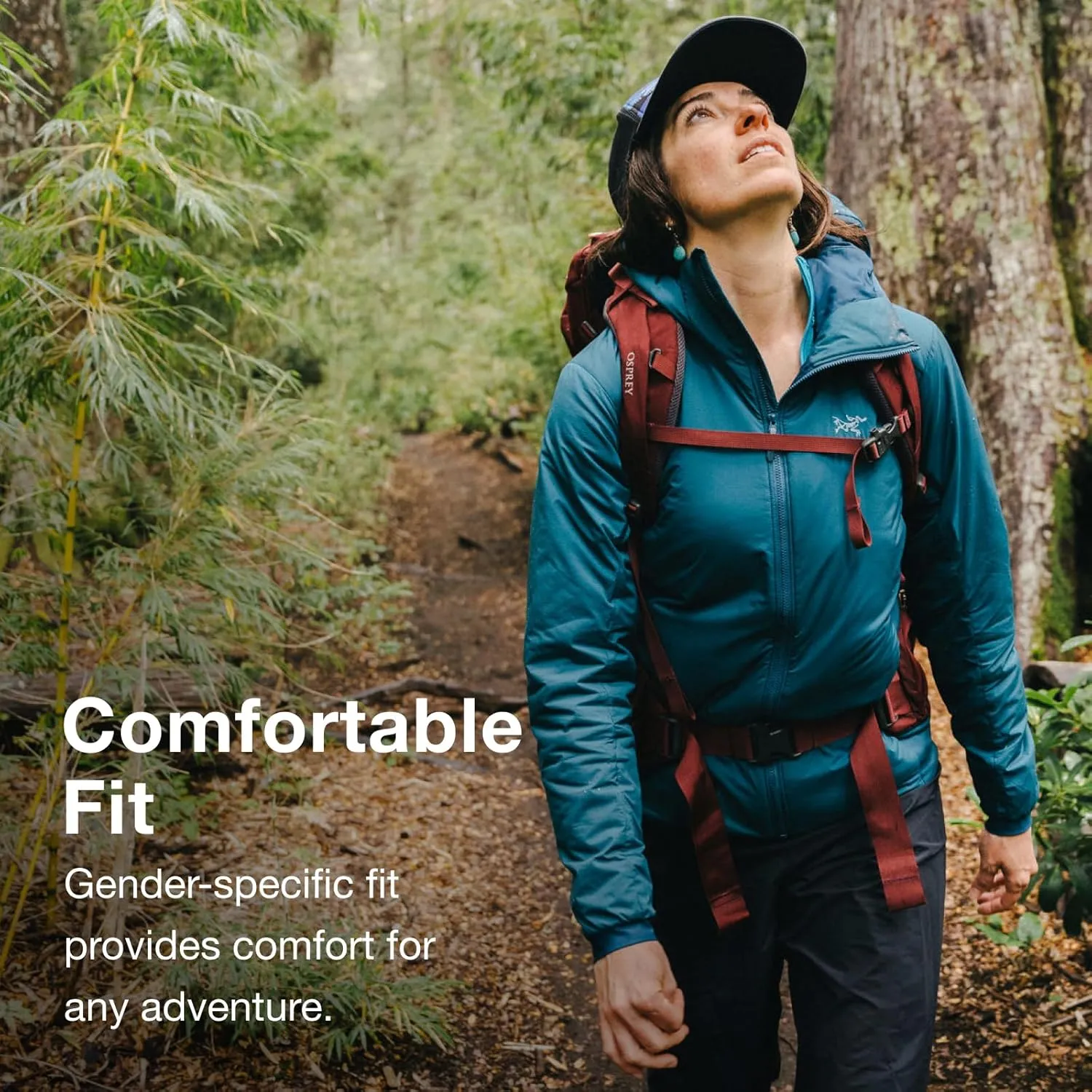 Osprey Fairview 70L Women's Travel Backpack, Night Jungle Blue