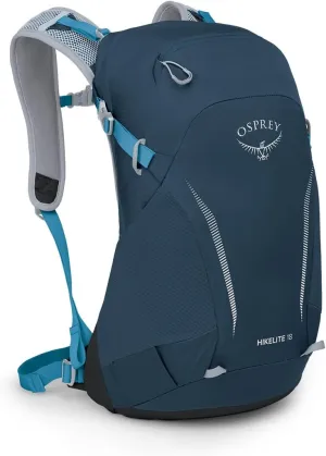 Osprey Hikelite 18L Unisex Hiking Backpack, Atlas Blue