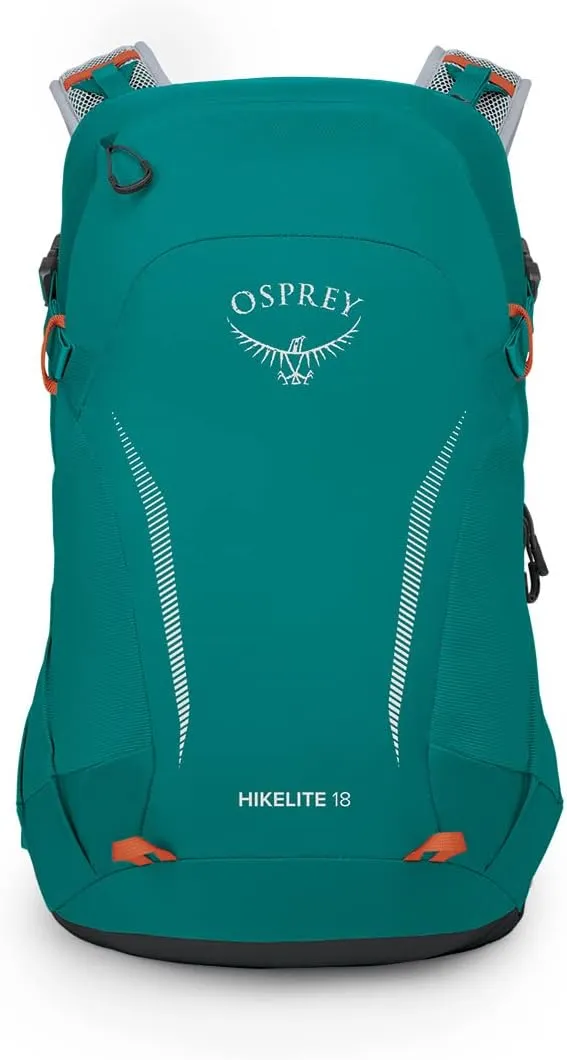 Osprey Hikelite 18L Unisex Hiking Backpack, Escapade Green