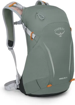 Osprey Hikelite 18L Unisex Hiking Backpack, Pine Leaf Green