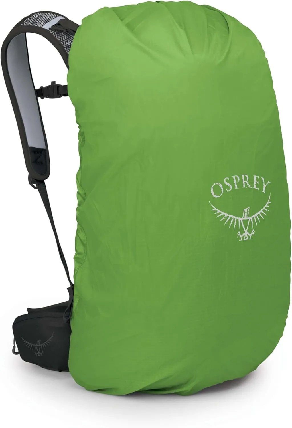 Osprey Hikelite 28L Unisex Hiking Backpack, Black, Medium/Large