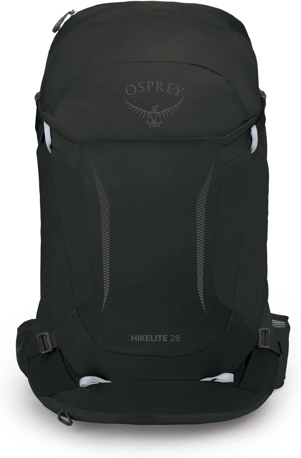 Osprey Hikelite 28L Unisex Hiking Backpack, Black, Medium/Large