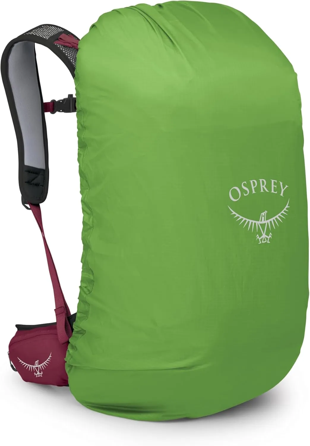 Osprey Hikelite 32L Unisex Hiking Backpack, Chameleon/Black, M/L