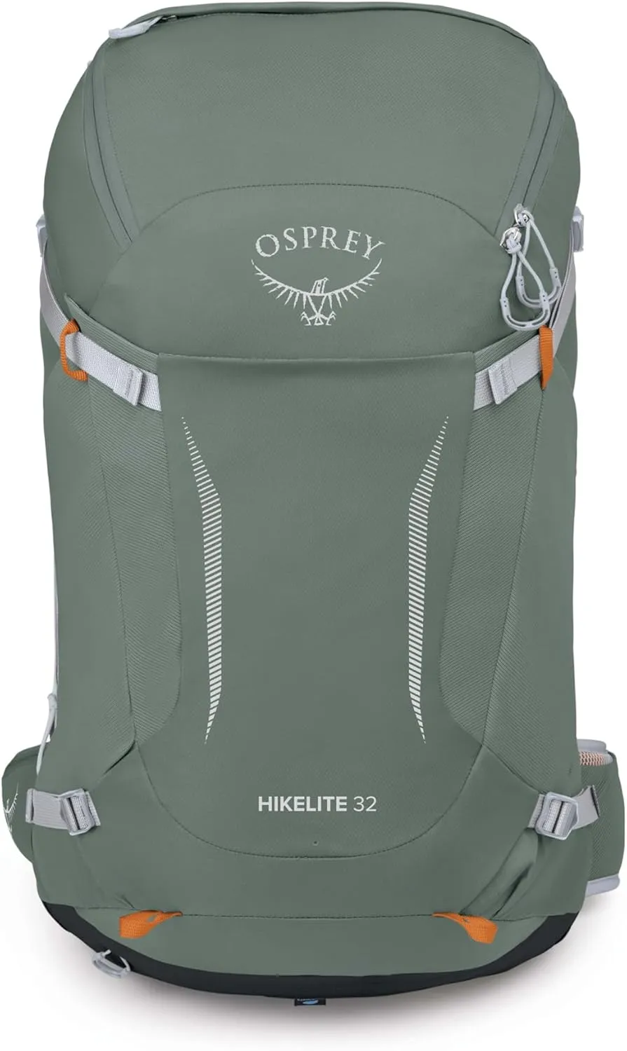 Osprey Hikelite 32L Unisex Hiking Backpack, Pine Leaf Green, M/L
