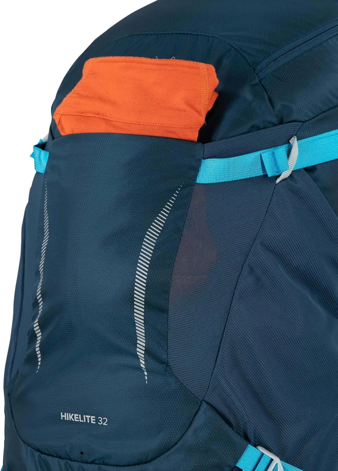 Osprey Hikelite 32L Unisex Hiking Backpack, Pine Leaf Green, M/L