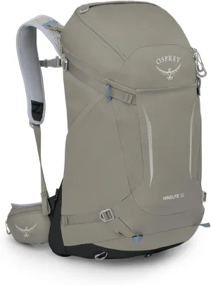 Osprey Hikelite 32L Unisex Hiking Backpack, Tan Concrete, Medium/Large