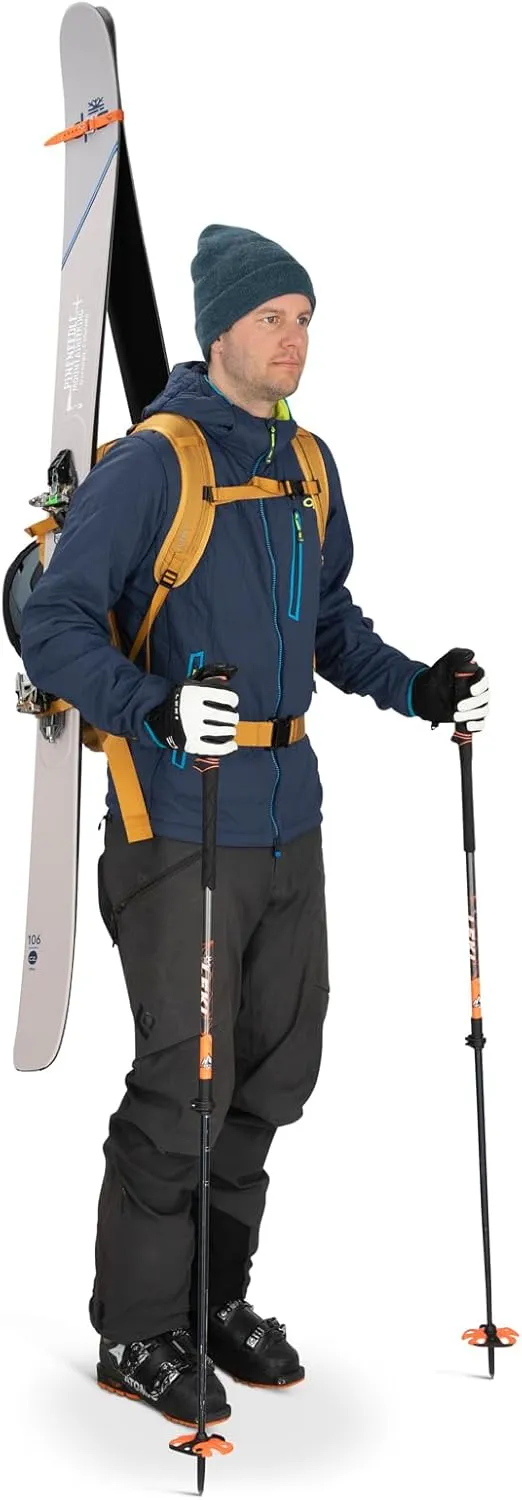 Osprey Soelden 22L Men's Ski and Snowboard Backpack, Artisan Yellow
