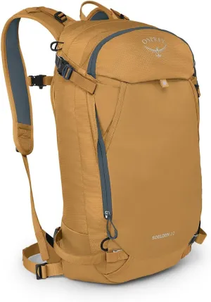 Osprey Soelden 22L Men's Ski and Snowboard Backpack, Artisan Yellow