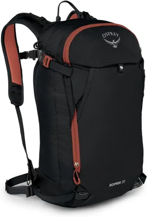 Osprey Sopris 20L Ski and Snowboard Backpack, Black