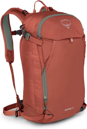 Osprey Sopris 20L Ski and Snowboard Backpack, Emberglow Orange