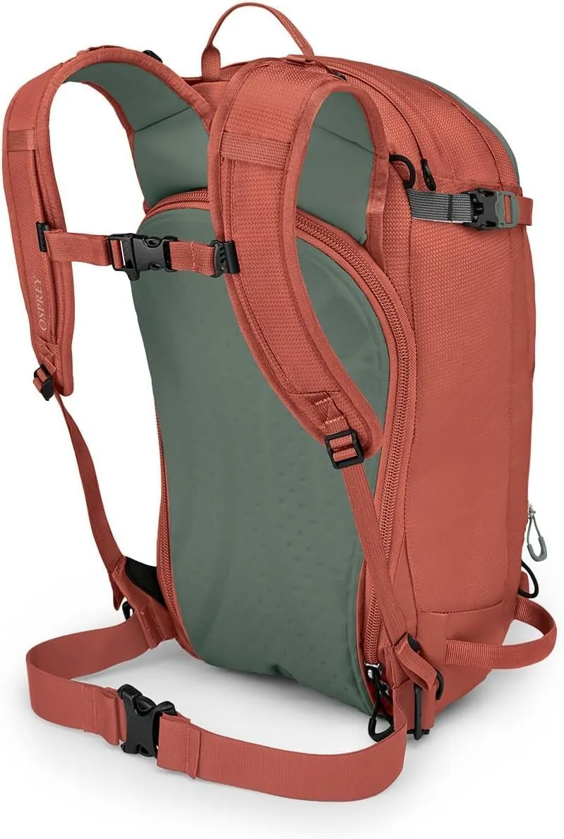 Osprey Sopris 20L Ski and Snowboard Backpack, Emberglow Orange