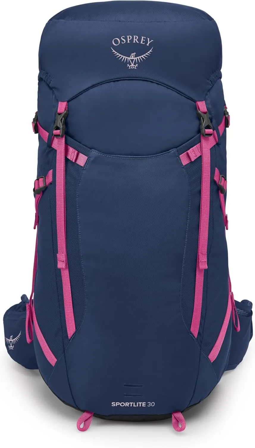 Osprey Sportlite 30L Unisex Lightweight Hiking Backpack, Alkaline/Hotspot Pink, M/L