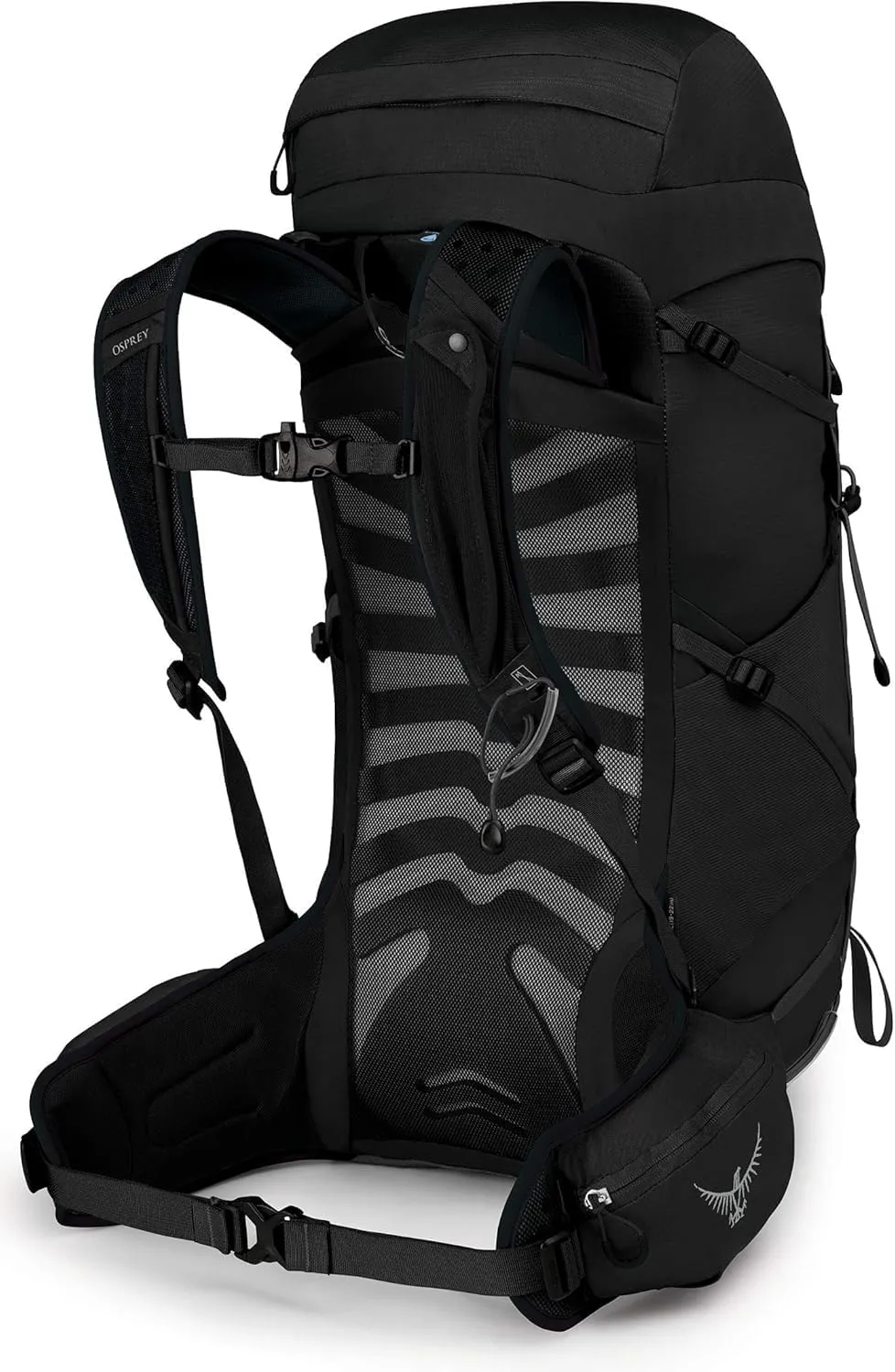 Osprey Talon 33L Men's Hiking Backpack with Hipbelt, Stealth Black, Large/X-Large