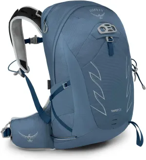 Osprey Tempest 20L Women's Hiking Backpack with Hipbelt, Tidal/Atlas, WXS/S