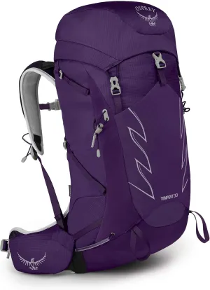Osprey Tempest 30L Women's Hiking Backpack with Hipbelt, Violac Purple, WXS/S