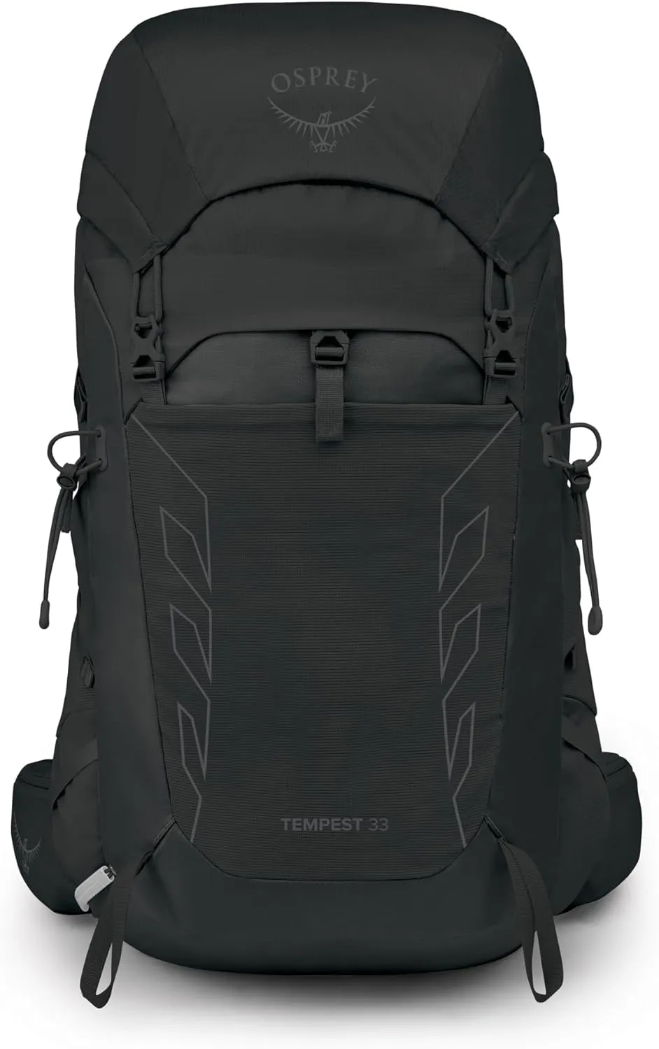 Osprey Tempest 33L Women's Lightweight Hiking Backpack with Hipbelt, Black/Coal Grey