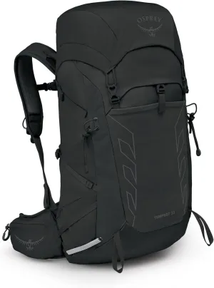 Osprey Tempest 33L Women's Lightweight Hiking Backpack with Hipbelt, Black/Coal Grey
