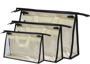 Pcs Pvc Dust Bag for Tote Purse Bag Organizer Travel Business Trip Storage Multi-functional