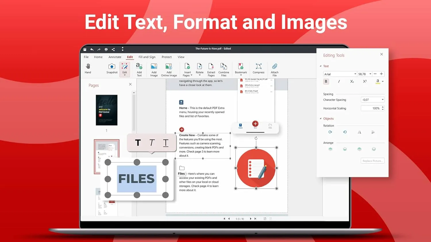 PDF Extra 2024| Complete PDF Reader and Editor | Create, Edit, Convert, Combine, Comment, Fill & Sign PDFs | Lifetime License | 1 Windows PC | 1 User [PC Online code]