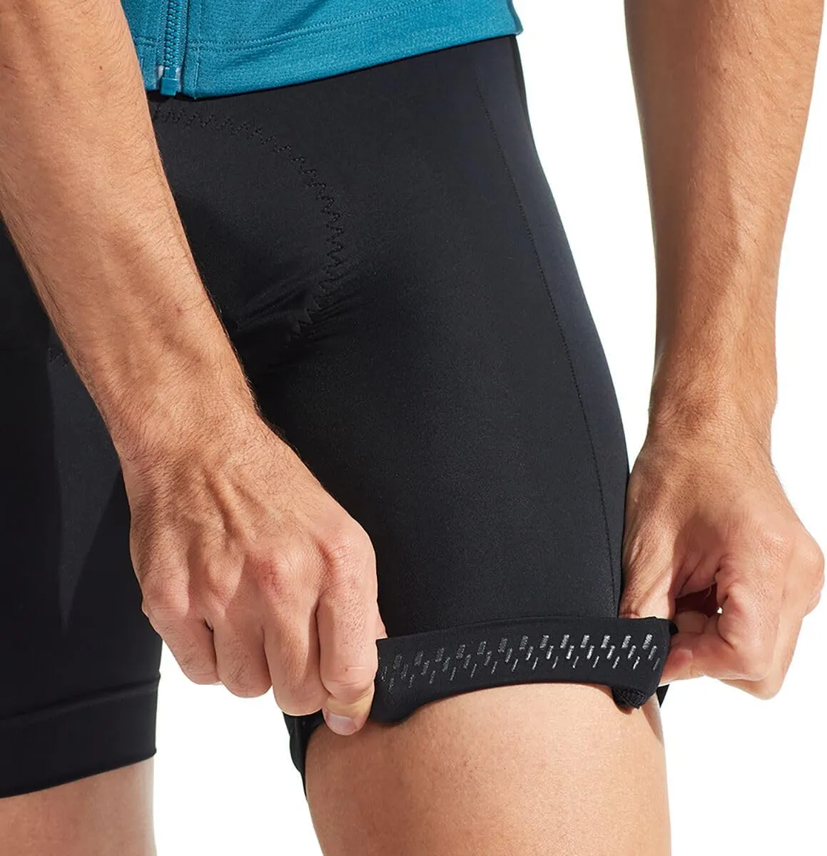 PEARL IZUMI Padded Bike Shorts for Men, Quest Cycling Bibs Mens, Comfort-Fit Men's Cycling Gear, Black
