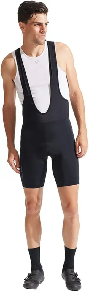 PEARL IZUMI Padded Bike Shorts for Men, Quest Cycling Bibs Mens, Comfort-Fit Men's Cycling Gear, Black