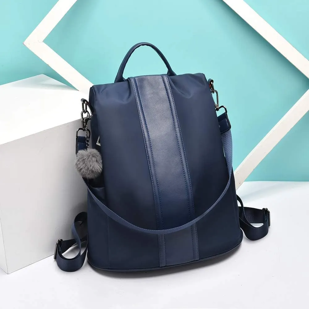 PINCNEL Women Backpack Purse Waterproof Nylon Anti-theft Rucksack Lightweight Shoulder Bag