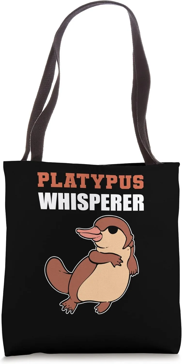 Platypus Whisperer Oceanographer Tote Bag