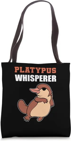 Platypus Whisperer Oceanographer Tote Bag