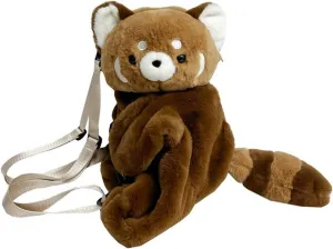 Plush Panda Shoulder Bag Lovely Cartoon Bear Backpack Dating Bag Soft Crossbody Bag Simple Messengers Bag for Daily