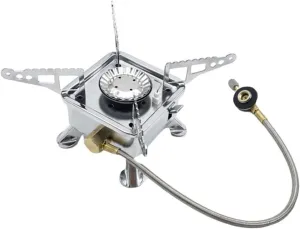Portable Camping Gas Stove Compact Outdoor Burner for Hiking Picnics and Emergency Cooking Lightweight and Easy to Carry for Outdoor Adventures