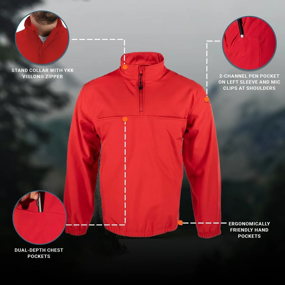 Propper Standard 1/4 Zip Soft Shell Job Shirt