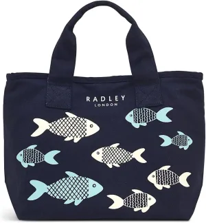 RADLEY London Sea Swimming - Responsible - Small Crook Grab Canvas Tote Bag