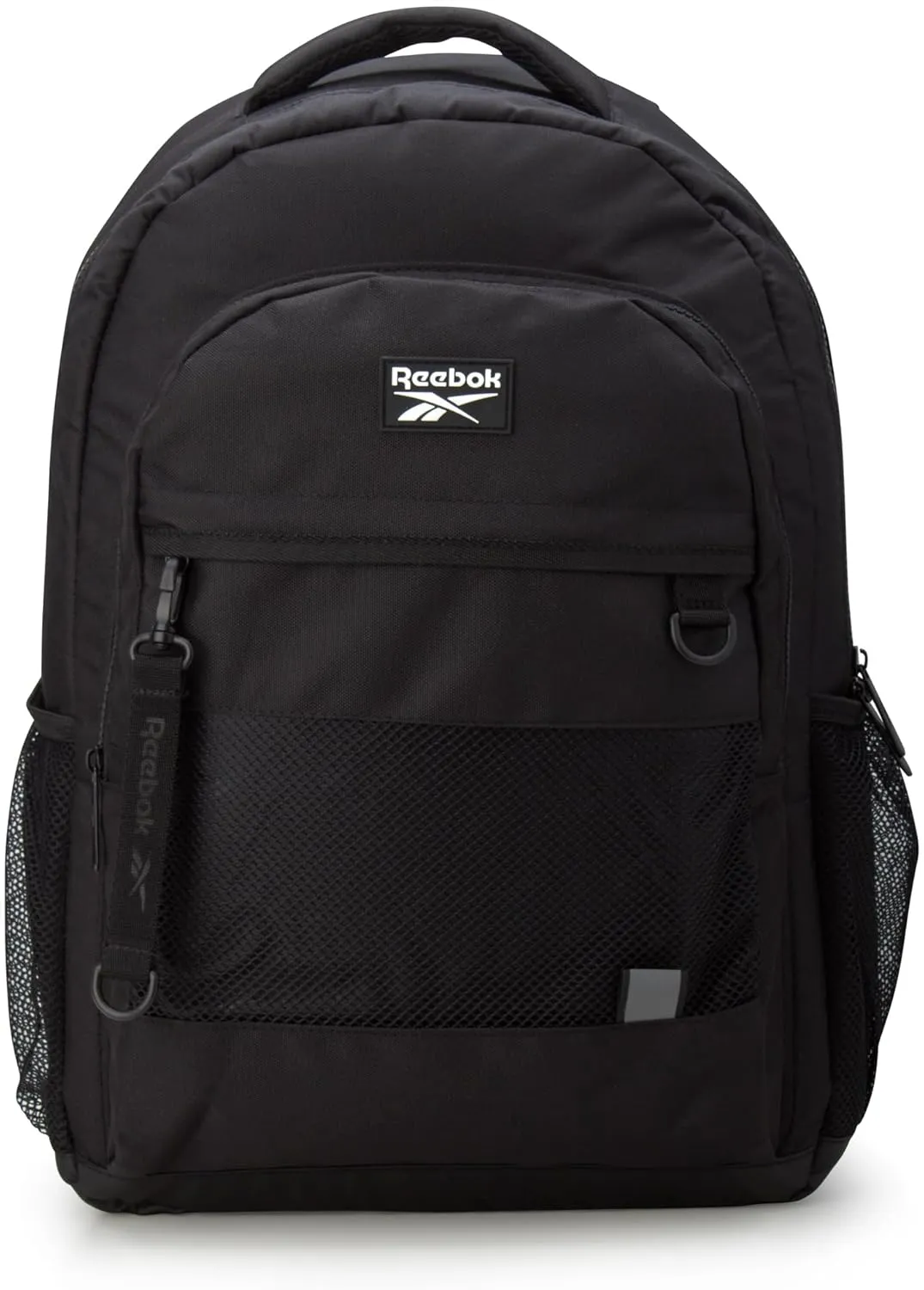 Reebok Backpack - Lightweight Carry On Weekender Overnight Sports Gym Bag - Versatile Bag Pack for Travel, Beach, Size One Size, Black Miles