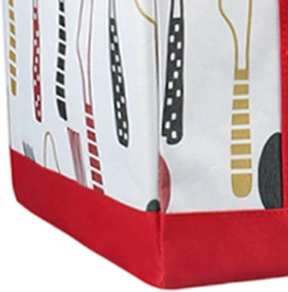 Reusable Grocery Bags, Large Shopping Box Tote, Foldable Washable Storage Bins Heavy Duty Handles for Fruit Vegetable Clothes Toys and Picnic
