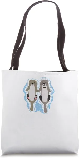 Riverbank an Otter Bank Dad Jokes Otter Lover Punchline Tote Bag