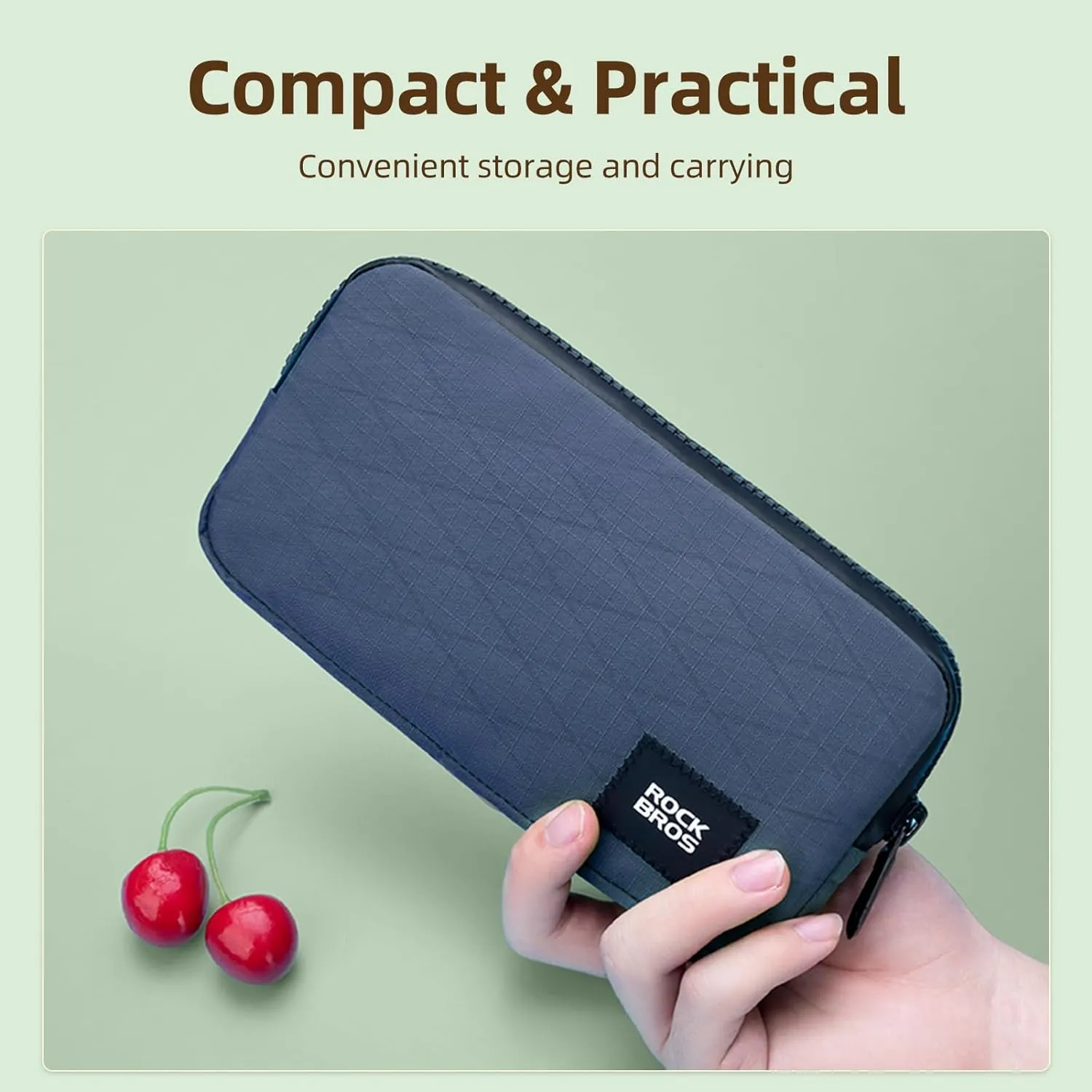ROCKBROS Cycle Wallet Bike Phone Bag Small Card Wallet Keys Tool Case Convenient Storage Men Women Wallet