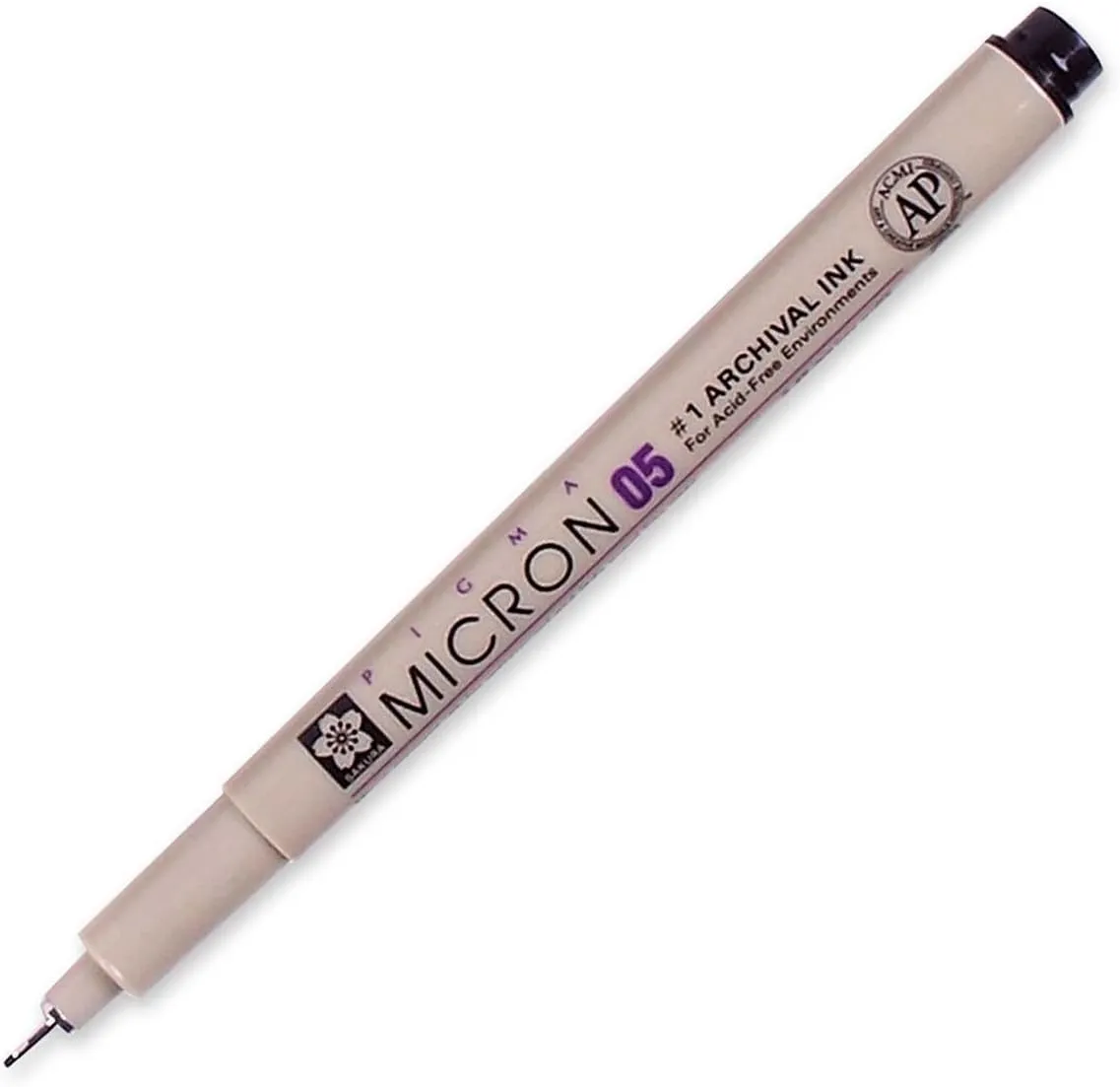 SAKURA Pigma Micron 6 Fineliners, Pack of 6