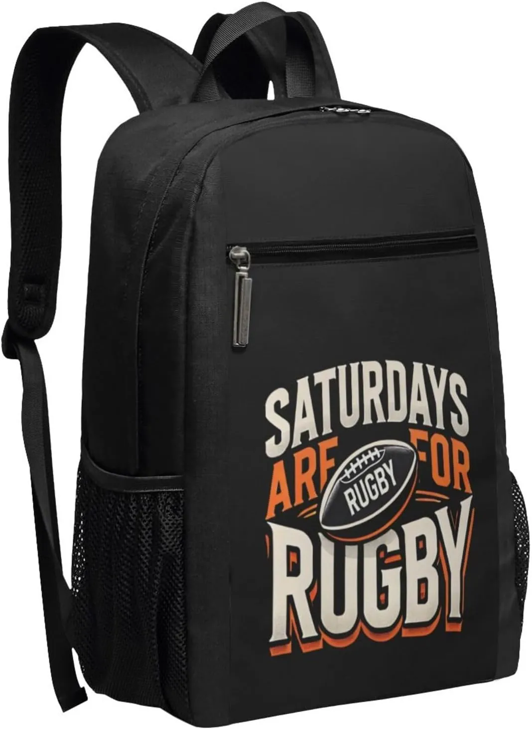 Saturdays Are For Rugby Backpack 17 Inch For Travel Laptops Backpack