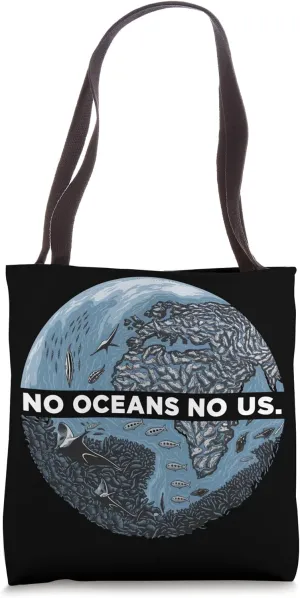 Save the Oceans for Our Future Tote Bag