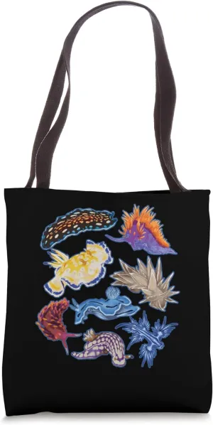 Sea Slugs Nudibranch Marine Animal Biologist Aquarist Tote Bag