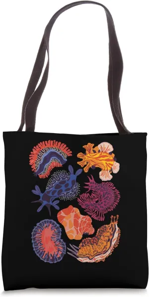 Sea Slugs Nudibranch Marine Animal Biologist Aquarist Tote Bag