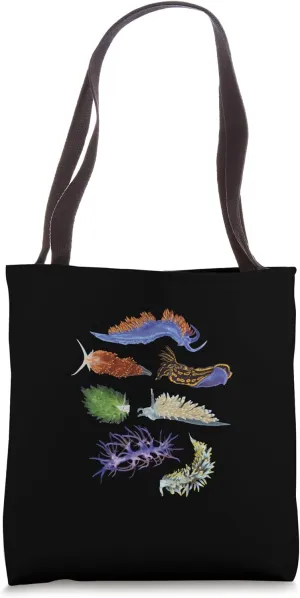 Sea Slugs Nudibranch Marine Animal Biologist Aquarist Tote Bag