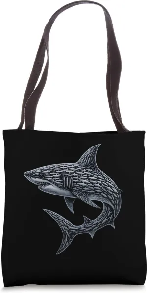 Shark Lover Marine Biology Animal Science Sharks Fishing Tote Bag