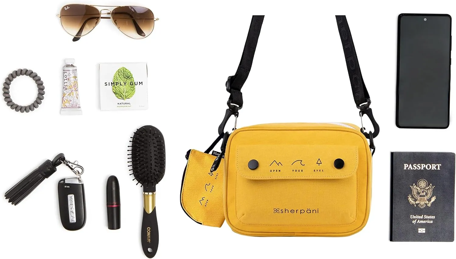 Sherpani Small Crossbody Bag