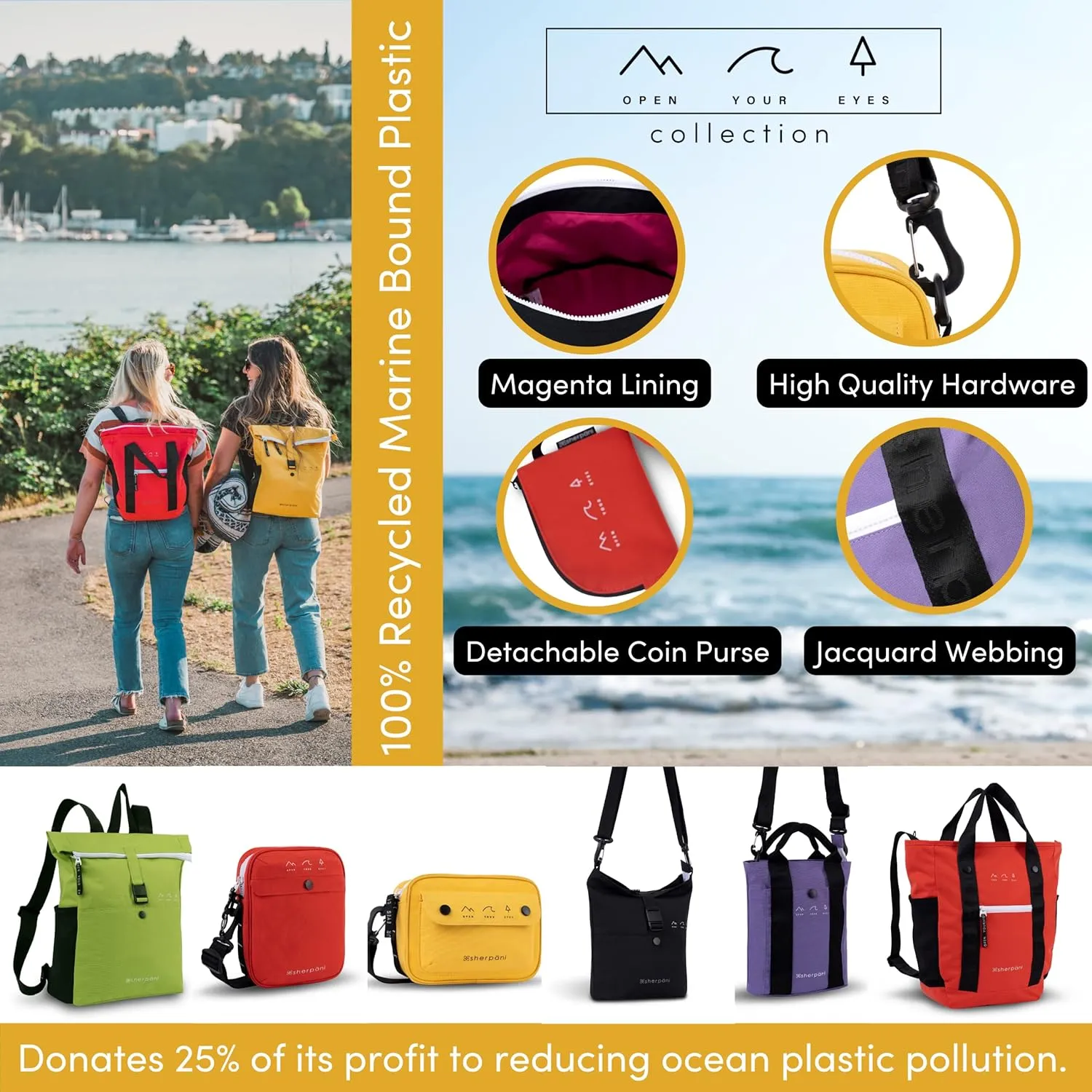 Sherpani Small Crossbody Bag